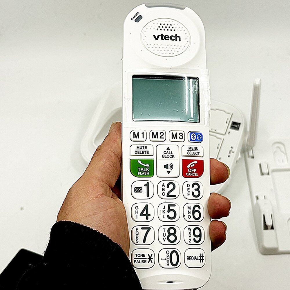 VTech Amplified Cordless Senior Phone Big Buttons Loud Ringer SN5127 - Picture 2 of 5